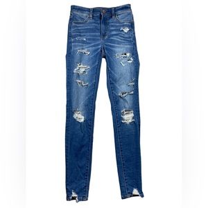 American Eagle Outfitters Next Level Stretch Temp Tech Super Hi Rise Jegging.